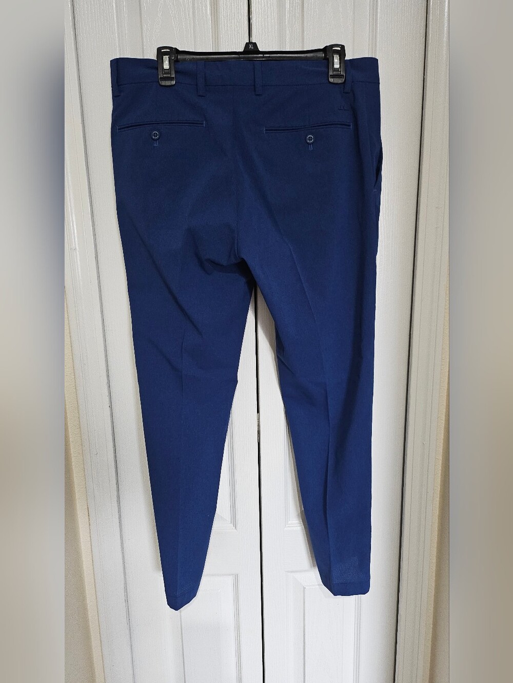 J.Lindeberg Vent Golf Pants Men's Size 32x34 Blue Performance Stretch Flat Front - Picture 8 of 12